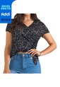 Blusa Aurora Negro Para Mujer Croydon de Croydon