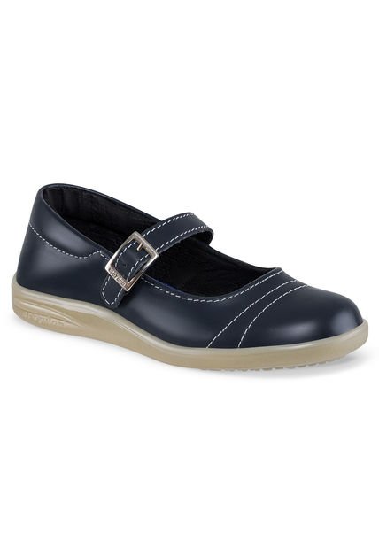 Zapatos Colegio Mathilde Azul Para Niña Croydon