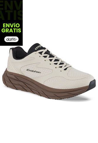Tenis Running Kelt Beige Croydon Para Hombre Croydon