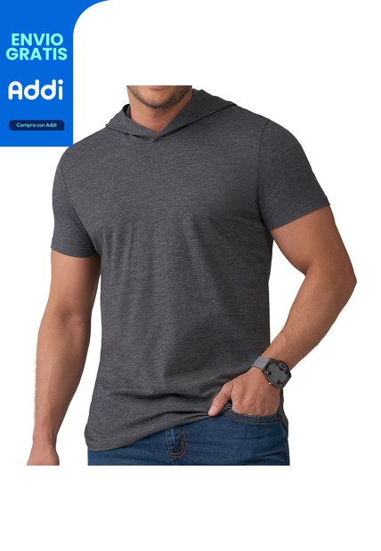 Camiseta Mario Gris Para Hombre Croydon