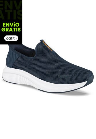 Tenis Para Caminar Temis Azul Croydon Para Hombre Croydon