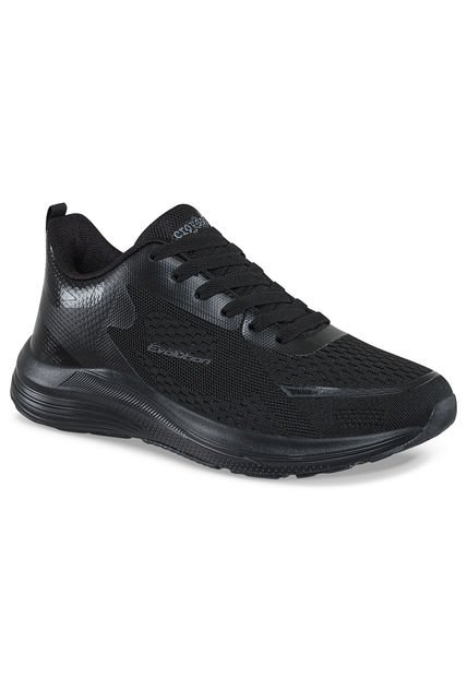 Tenis Running Tasir Negro-Negro Para Hombre Croydon