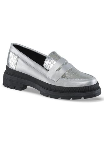 Mocasines Lyrica Plata Croydon Para Mujer Croydon