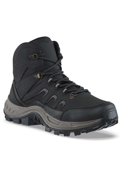 Botas Outdoor Walker Negro Croydon Para Hombre