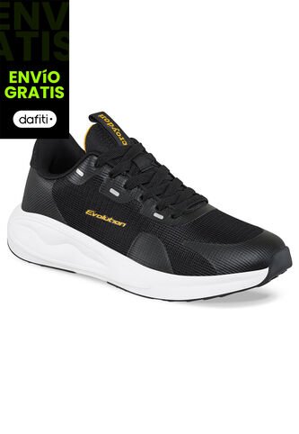 Tenis Running Dorf Negro Croydon Para Hombre Croydon