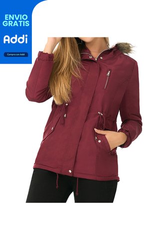 Chaqueta Greicy Vino Para Mujer Croydon Croydon