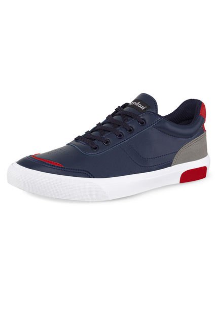 Tenis Apus Azul Osc Para Hombre Croydon