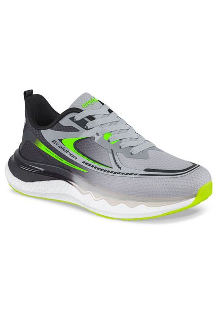 Tenis Running Pimal Gris Para Hombre Croydon