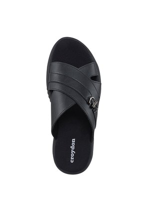 Sandalias Casuales Velkor Negro Croydon Para Hombre