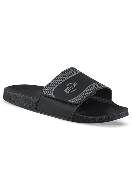 Sandalias Playeras Fynox Negro Croydon Para Hombre