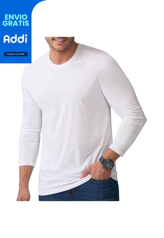 Camibuzo Omar Blanco Para Hombre Croydon Croydon