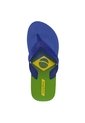 Sandalias Playeras Brasil Azul Croydon Para Hombre de Croydon
