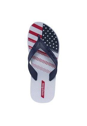 Sandalias Playeras Estados Unidos Azul Croydon Para Hombre