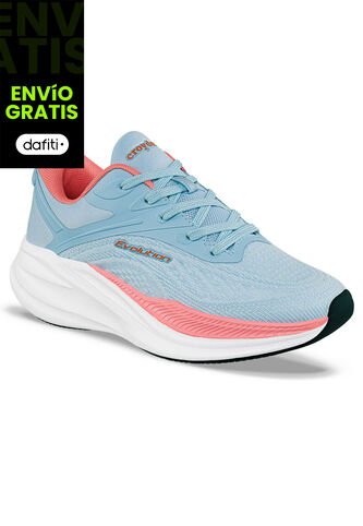 Tenis Running Trove Azul Claro Croydon Para Mujer Croydon