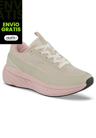 Tenis Running Zeal Beige Croydon Para Mujer Croydon