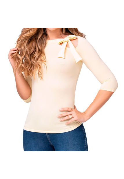 Blusa Nayla Amarillo Para Mujer Croydon
