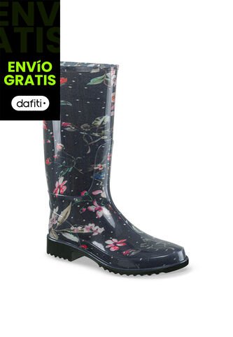 Botas Lluvia Tirsa Negro Croydon Para Mujer Croydon