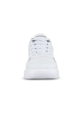 Tenis Colegio Shopir Pro C Blanco-Gris Para Niño Y Niña Croydon