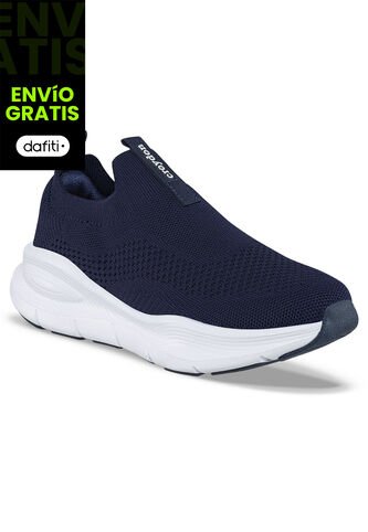 Tenis Para Caminar Xosh Azul Osc Croydon Para Mujer Croydon