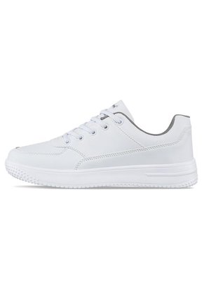 Tenis Colegio Shopir Pro C Blanco-Gris Para Niño Y Niña Croydon