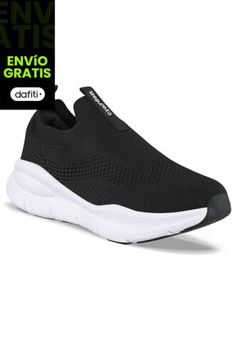 Tenis Para Caminar Xosh Negro Croydon Para Mujer Croydon