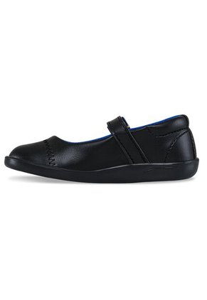 Zapatos Escolares Colegial Lorik Negro Para Niña Croydon