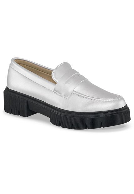 Mocasines Shanti Plata Para Mujer Croydon