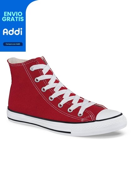 Tenis Discovery Alto Rojo Para Hombre Y Mujer Croydon