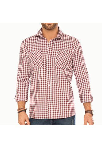 Camisa Juan Vino Para Hombre Croydon Croydon