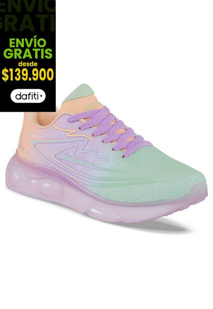 Tenis Running Nurat Lila Croydon Para Mujer