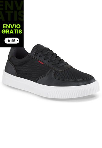 Tenis Urbanos Brooklyn Negro Croydon Para Hombre Croydon