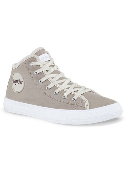 Botines Dorete Alto Beige Para Mujer Croydon