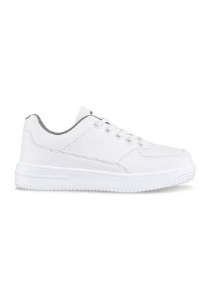 Tenis Colegio Shopir C Blanco-Gris Para Niño Y Niña Croydon
