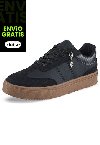 Tenis Husnia Negro Croydon Para Mujer Croydon
