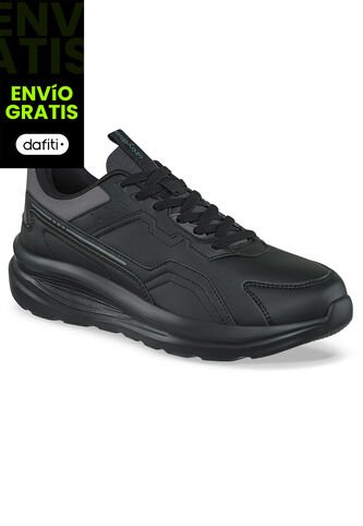 Tenis Urbanos Fyber Negro Croydon Para Hombre Croydon