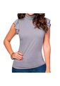 Blusa Zahara Gris Para Mujer Croydon de Croydon