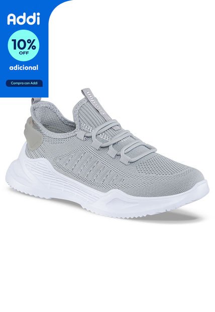 Tenis Running Okal Gris Para Mujer Croydon