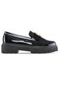 Mocasines Yustin Negro Croydon Para Mujer de Croydon