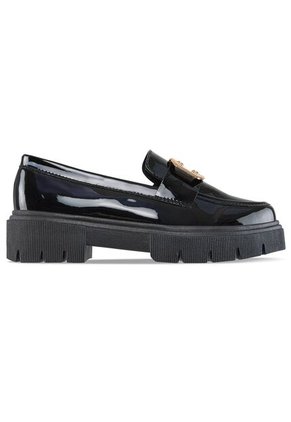 Mocasines Yustin Negro Croydon Para Mujer