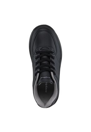 Tenis Colegio Shopir C Negro-Gris Para Niño Y Niña Croydon