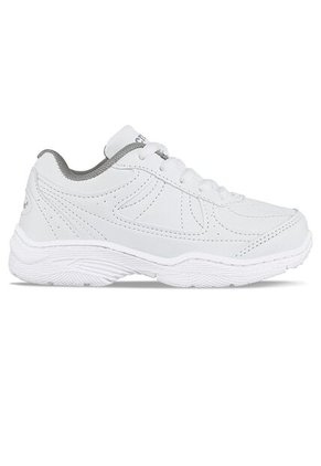 Tenis Colegial 10 New Blanco Para Niño Y Niña Croydon