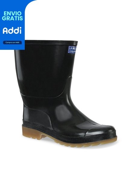 Botas Macha Baja Negro Para Hombre Y Mujer Croydon