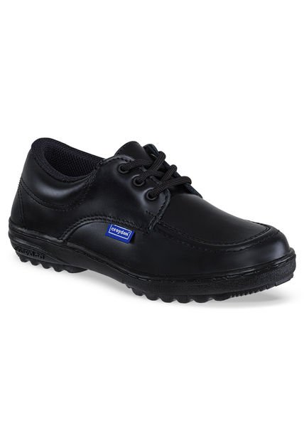 Zapatos Escolares Leader Negro-Neg Para Niña Y Niño Croydon