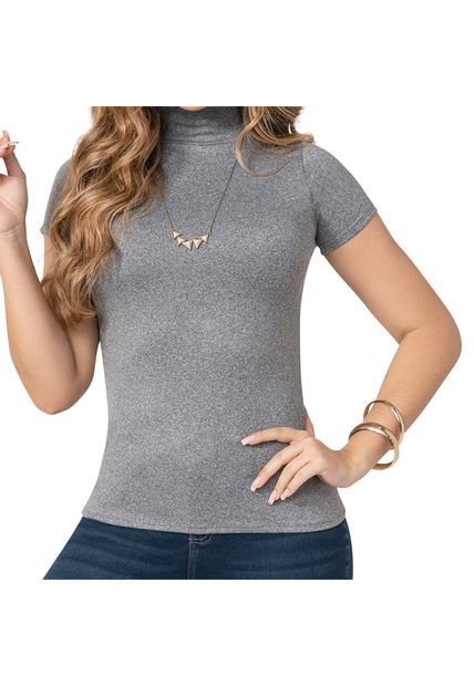 Blusa Clio Gris Para Mujer Croydon