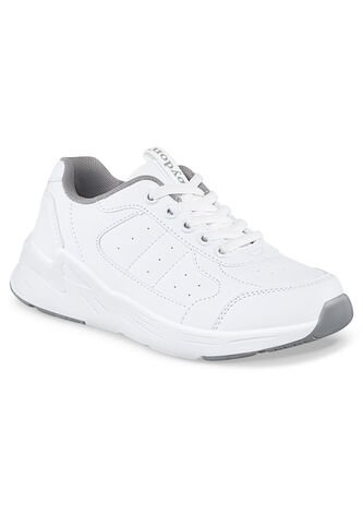 Tenis Colegio Neril C Blanco-Gris Para Niño Y Niña Croydon Croydon