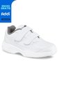 Tenis Colegial 11 New Blanco Para Niño Y Niña Croydon de Croydon