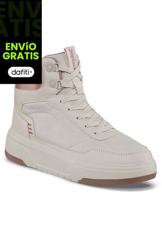 Tenis Urbanos Hyzara Beige Para Mujer Croydon Croydon