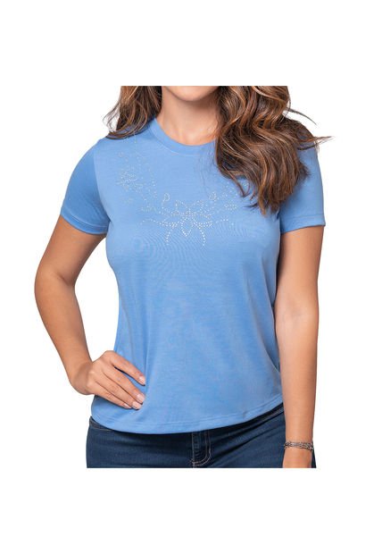Blusa Amelya Azul Para Mujer Croydon