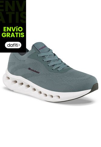 Tenis Running Dylez Gris Para Mujer Croydon Croydon
