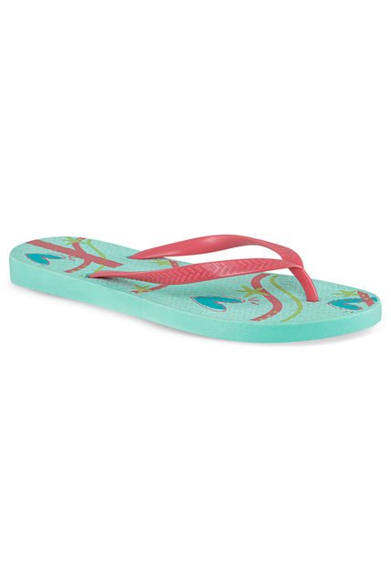 Sandalias Maryam Coral-Verde Para Mujer Croydon